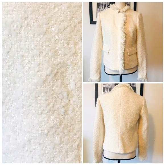 Ann Taylor Fringed Jacket Coat *NWT* - Picture 13 of 16